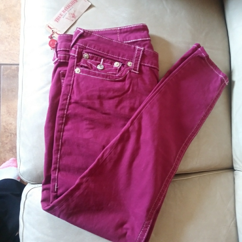NWT True Religion super skinny super soft size33